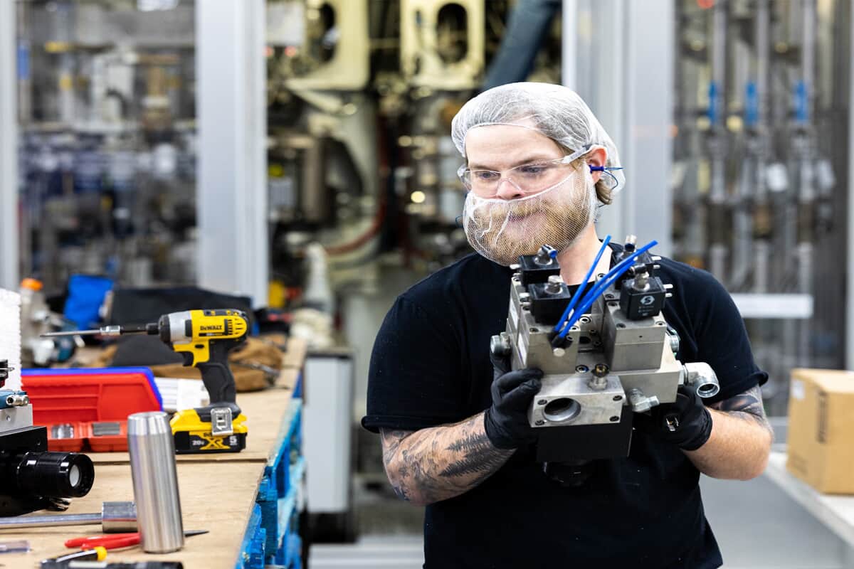 NEX TEC component inspection